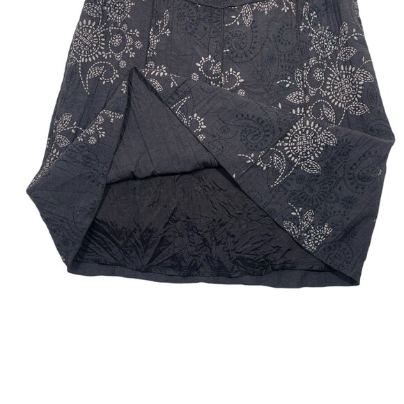 A-line knee length print skirt size 12 ERIC ALEXANDRE - Picture 11 of 14